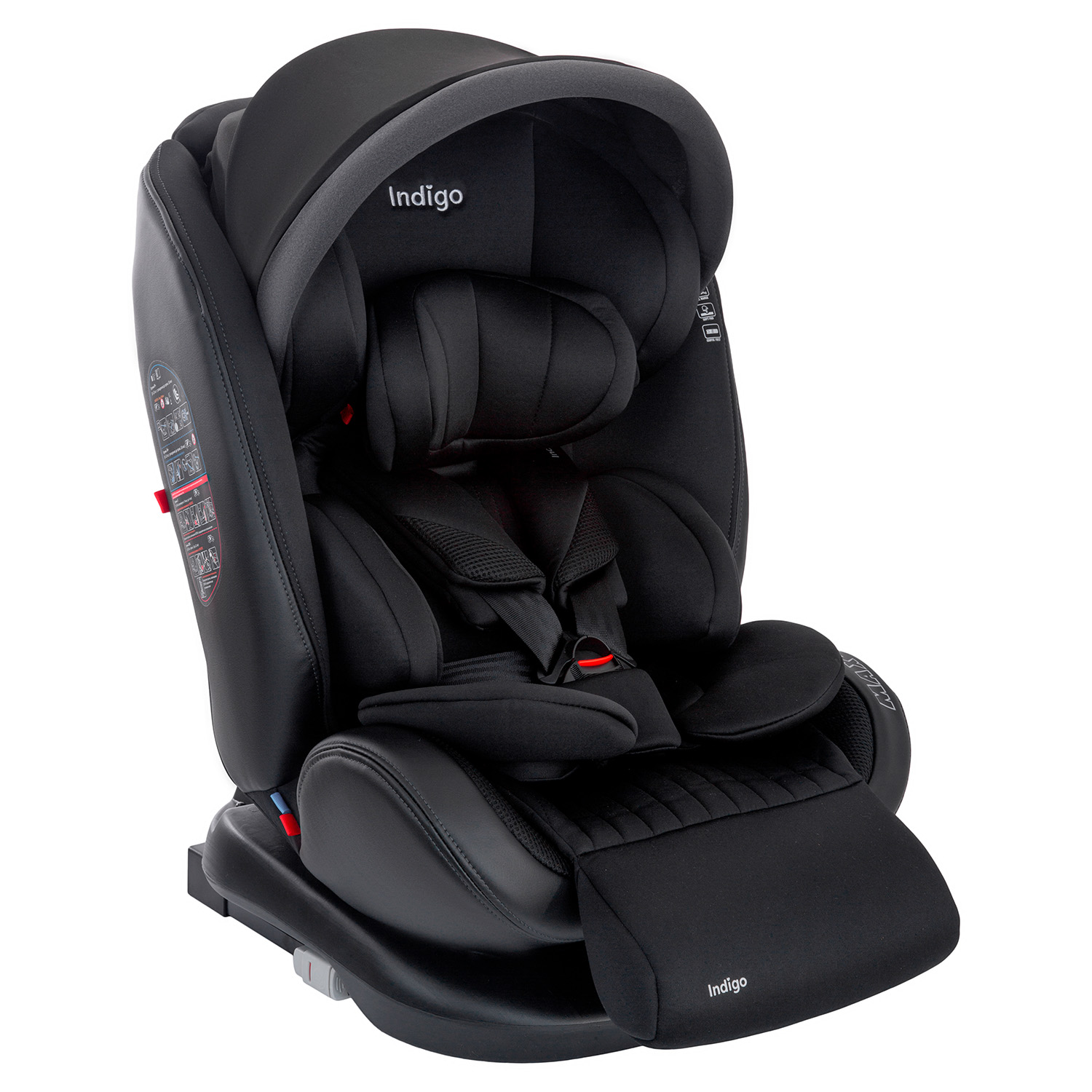 Автокресло Indigo MAX-X Isofix, черный Автокресло Indigo MAX-X Isofix, черный