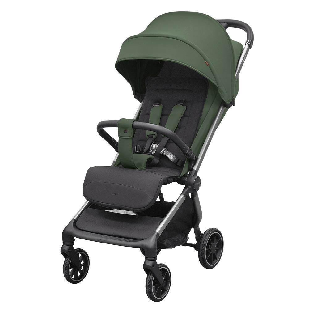 Прогулочная коляска Carrello Atom M CRL-5527 Echo Green с автоматическим сложением Прогулочная коляска Carrello Atom M CRL-5527 Echo Green с автоматическим сложением