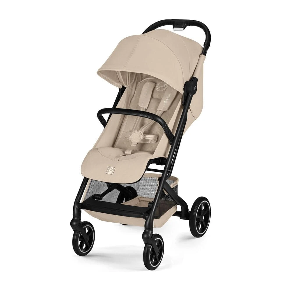 Коляска прогулочная Cybex Beezy 2026 Almond Beige, с бампером Коляска прогулочная Cybex Beezy 2026 Almond Beige, с бампером