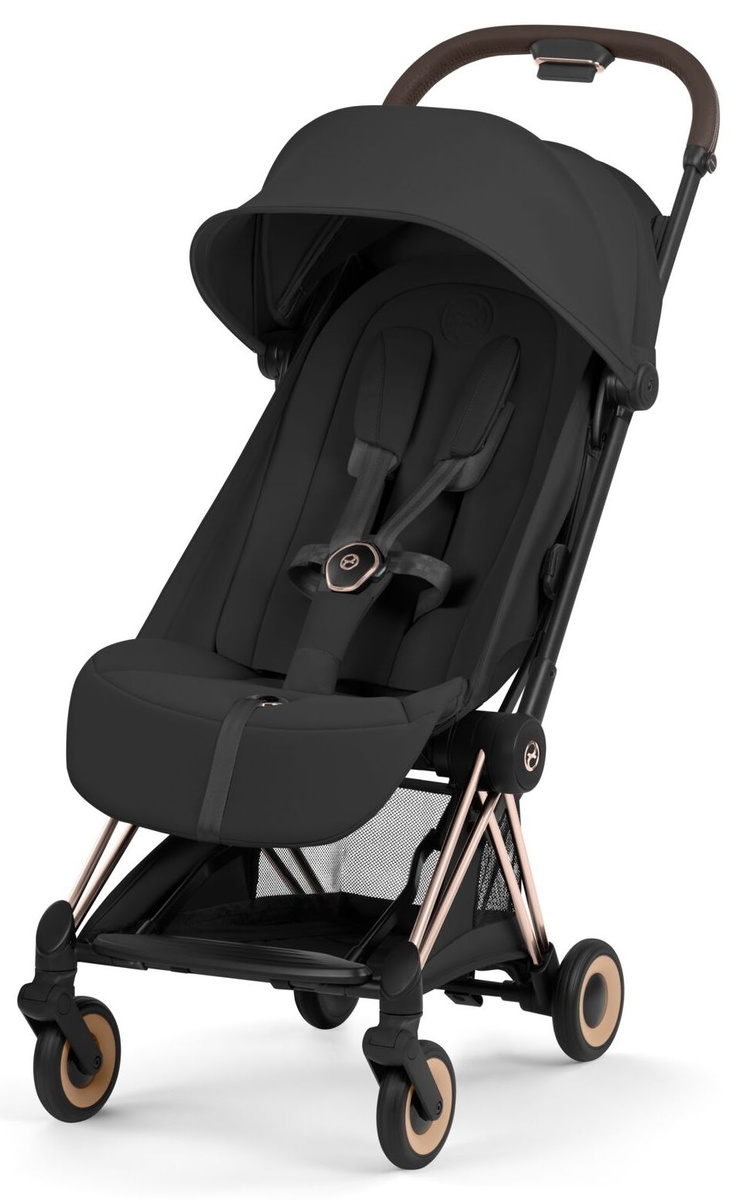 Прогулочная коляска Cybex Coya Rosegold Cozy Beige, с дождевиком в комплекте, коллекция Cybex Platinum прогулочная коляска, с рождения, проходит в ручную кладь Прогулочная коляска Cybex Coya Rosegold Cozy Beige, с дождевиком в комплекте, коллекция Cybex Platinum прогулочная коляска, с рождения, проходит в ручную кладь