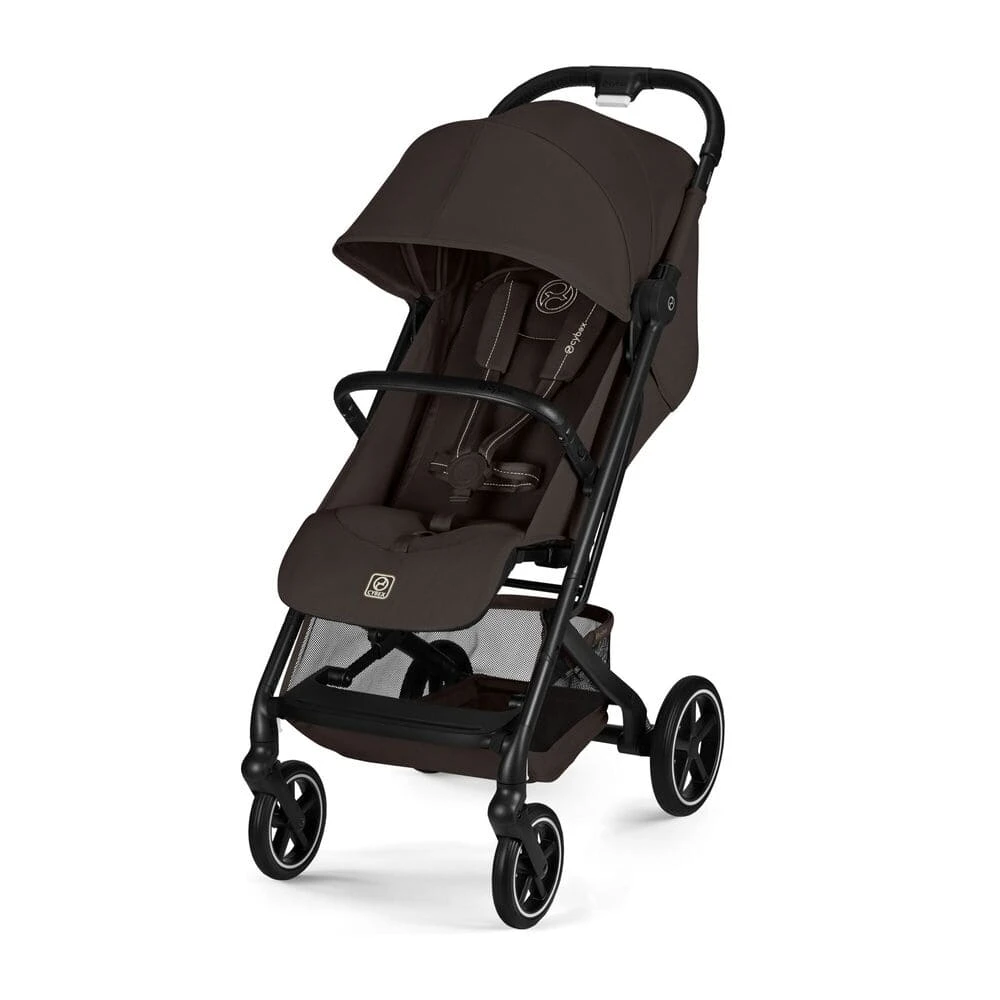 Коляска прогулочная Cybex Beezy 2026 Chocolate Brown, с бампером Коляска прогулочная Cybex Beezy 2026 Chocolate Brown, с бампером