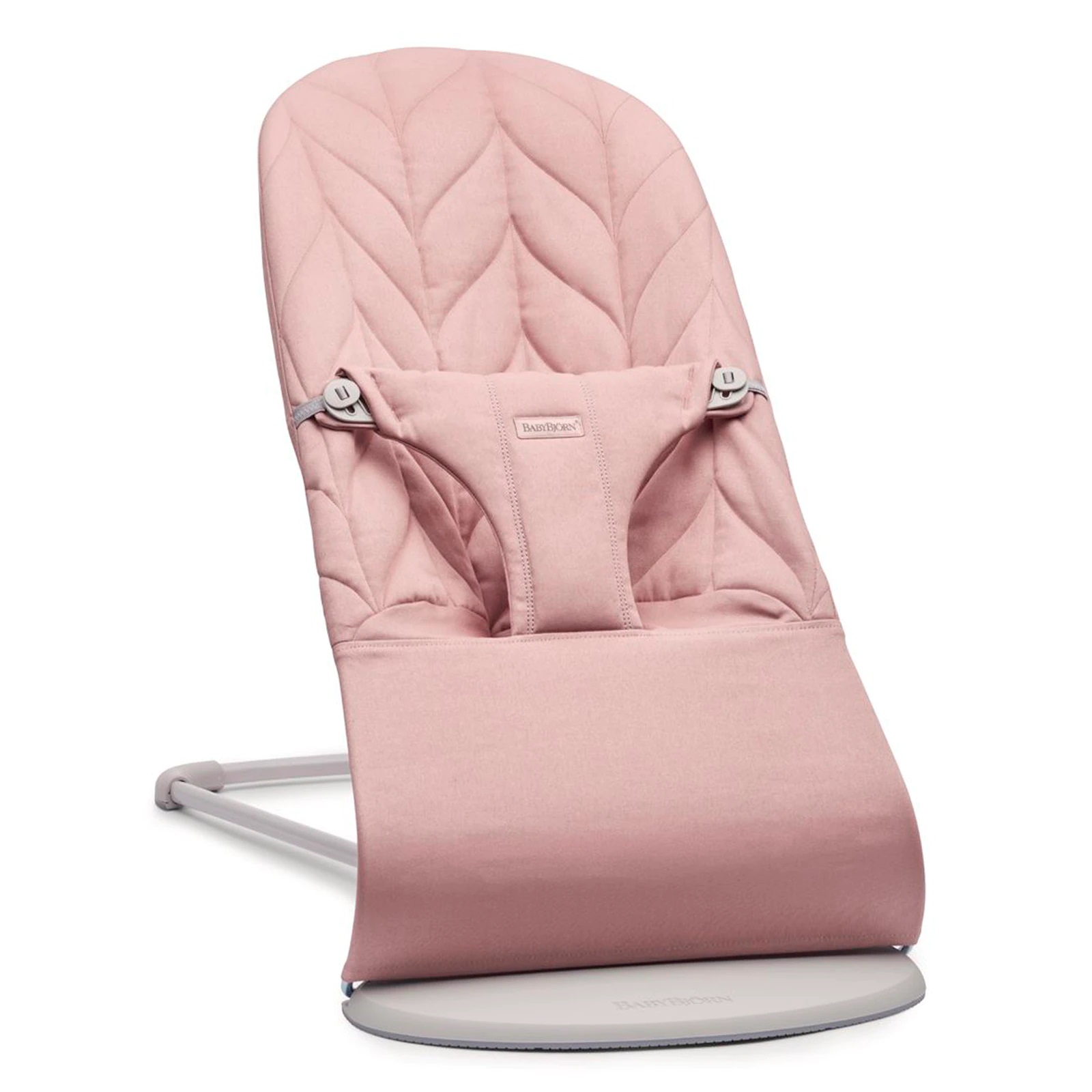 Кресло-шезлонг BabyBjorn Bliss Dusty Pink нежно-розовый, лепесток